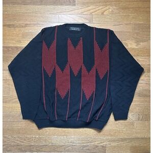 Vintage Protege Collection‎ Sweater Textured Pullover Size XXL Crew Neck USA